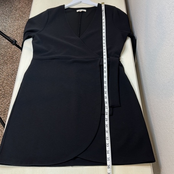 NWOT Madewell Texture & Thread Long-Sleeve Side-Tie Dress Size Large - Picture 12 of 13